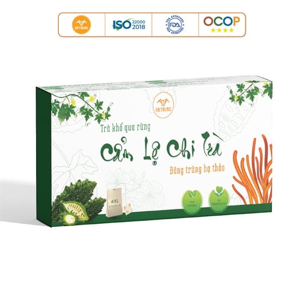 Cẩm Lệ Chi Trà - Hộp 21 túi lọc
